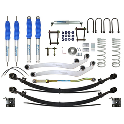 Superior Nitro Gas Twin Tube 4 Inch (100mm) Lift Kit Suitable For Toyota LandCruiser 78/79 Series 6 Cyl (Kit)