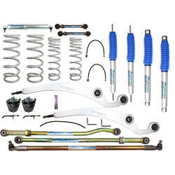 Superior Nitro Gas Twin Tube Dropped Radius 3 Inch (75mm) Lift Kit Suitable For Nissan Patrol GU 2000 on Wagon (Kit)