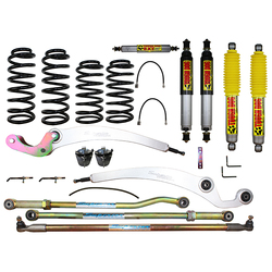 Superior Superflex 3 Inch (75mm) Lift Kit Suitable For Nissan Patrol GU 2000 on Wagon with Tough Dog Shocks (Kit) - TDSFKTGU23