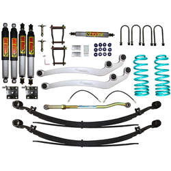 Superior 3 Inch (75mm) Lift Kit Suitable For Toyota LandCruiser 78/79 Series V8 8/2016 on with Tough Dog Shocks (Kit) - 7978G2S3TD