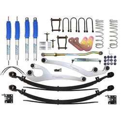 Superior Nitro Gas Twin Tube Superflex 3 Inch (75mm) Lift Kit Suitable For Toyota LandCruiser 76 Series 8/2016 on (Kit)