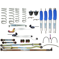 Superior Nitro Gas Twin Tube Hybrid Superflex 4 Inch (100mm) Lift Kit Suitable For Nissan Patrol GQ (Kit)