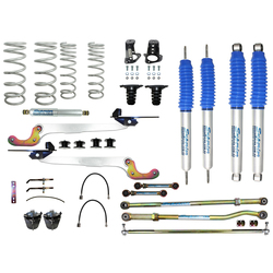 Superior Nitro Gas Twin Tube Hyperflex 5 Inch (125mm) Lift Kit Suitable For Nissan Patrol GU 2000 on Wagon (Kit)