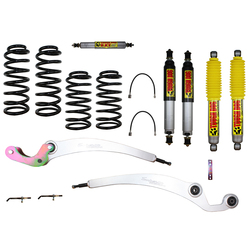 Superior Superflex Lift Kits Suitable For Nissan Patrol GU 98-99 Wagon/98 on Ute with Tough Dog Shocks (Kit) - TDSFKTGU1-XXX