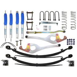 Superior Nitro Gas Twin Tube Hyperflex Lift Kits Suitable For Toyota LandCruiser 76 Series Pre 07/2016 (Kit) - SUP-NG-76G1HFK-XXX