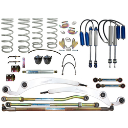 Superior Remote Reservoir 2.5 Dropped Radius 3 Inch (75mm) Lift Kit Suitable For Nissan Patrol GU 2000 on Wagon (Kit)