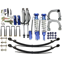 Superior Adjustable Monotube 2.5 Remote Reservoir 3 Inch (75mm) Lift Kit Suitable For Toyota Hilux 2015 on (Kit)