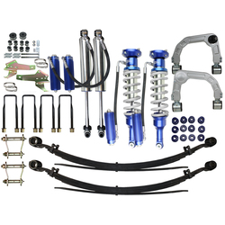 Superior Adjustable Monotube 2.5 Remote Reservoir 3 Inch (75mm) Lift Kit Suitable For Toyota Hilux 2005-15 (Kit)