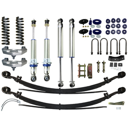 Superior Monotube IFP 2.0 4 Inch (100mm) Lift Kit Suitable For Nissan Navara NP300 2015-20 (Leaf Rear) (Kit)