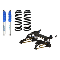 Superior Weld In Coil Conversion VSB14 Approved w/Nitro Gas Twin Tube Shocks (Rear Only) Suitable For Toyota Hilux Vigo 2005-15