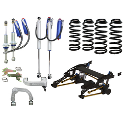 Superior Weld In Coil Conversion VSB14 Approved w/Remote Reservoir Shocks (Front and Rear) Suitable For Toyota Hilux Vigo 2005-15