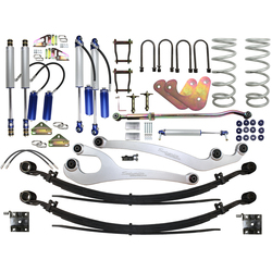 Superior Remote Reservoir 2.5 Superflex 3 Inch (75mm) Lift Kit Suitable For Toyota LandCruiser 78/79 Series 6 Cyl (Kit)