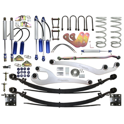 Superior Remote Reservoir 2.5 Superflex 4 Inch (100mm) Lift Kit Suitable For Toyota LandCruiser 78/79 Series 6 Cyl (Kit)