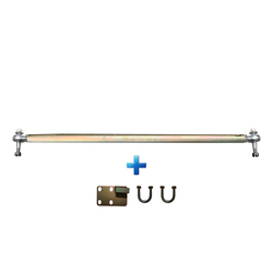 Superior Drag Link Heim Joint Solid Bar 0-3 Inch (0-75mm) Lift Suitable For Nissan Patrol GU 1/2000 on Wagon (Each) - SUP-GU2HIEMDRAG-V2