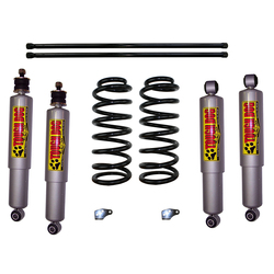 Superior 2 Inch (50mm) Lift Kit Suitable For Toyota LandCruiser 100 Series IFS (Stage 2) with Tough Dog Shocks (Kit) - 100IFSTDS2