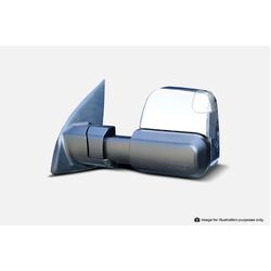 Msa Towing Mirrors (Chrome, Electric, Indicators, Blind Spot Monitoring) To Suit Tm1203 - Mitsubishi Pajero Sport 2015-Current