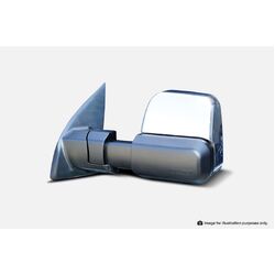 Msa Towing Mirrors (Chrome, Electric, Heated) To Suit Tm1403 - Nissan Navara Np300 2015-Nov 2020