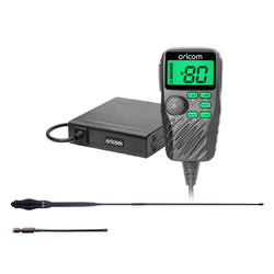 UHF182X UHF CB Radio with BONUS Antennas – ANU230 6.5dBi & ANU050 3dBi Antennas (UHF182XTA)