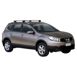 Yakima ThruBar 120cm Silver Pair (S16Y) To Suit Nissan Dualis Plus 2 /2008-/2014