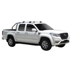 Yakima FlushBar 100cm Silver Pair (S6Y) To Suit Great Wall Steed Double Cab /2016-/2020