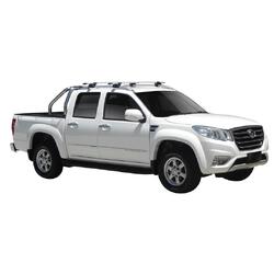 Yakima ThruBar 135cm Silver Pair (S17Y) To Suit Great Wall Steed Double Cab /2016-/2020