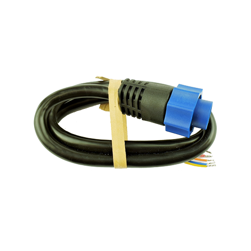 Lowrance 7 Pin Transducer Adapter - Bare wires