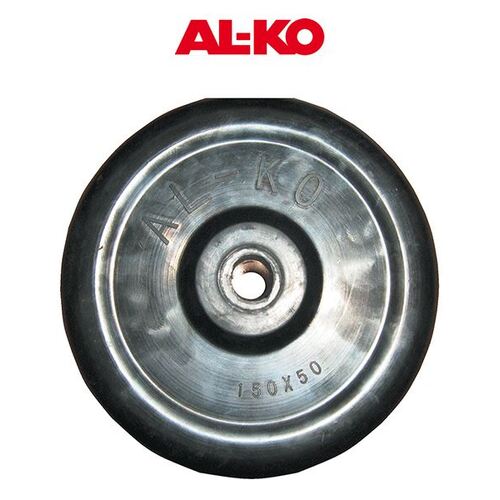 Alko 6" Solid Rubber Wheel Only