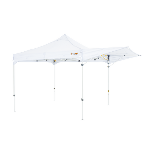 Commercial Deluxe 3.0 Flexi Shade Gazebo - White