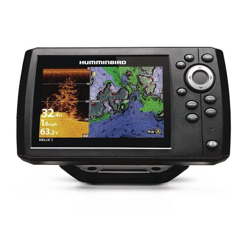 Humminbird Helix 5 Chirp GPS/Fishfinder G3 Including Coastmaster Map