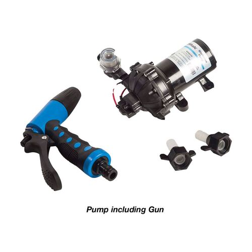 Whale Washdown Pump & Trigger 4.5Gpm 12V 70Psi