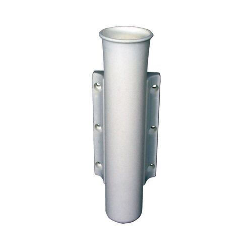 Bla Side Mount Rod Holder White Plastic