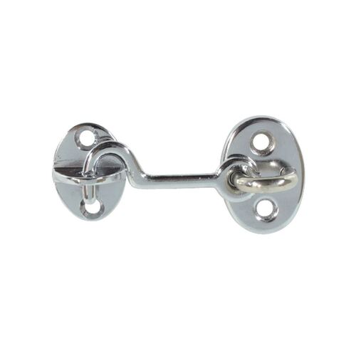 Marine Town Hook Cabin Chrome Brass 65mm