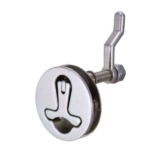 Marine Town Round T Handle Latch Compression S/Steel Matt