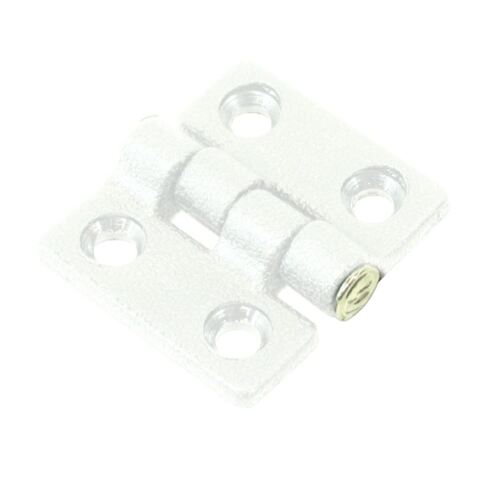 Hinge Nylon White 40mm x 37mm Pair