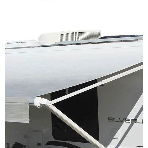 Carefree Fiesta Roll Out Awnings (No Arms) - Silver Shale Fade 10FT