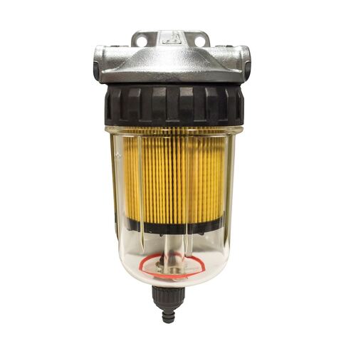 Easterner See-Thru Water Separating Fuel Filter Kit Alloy Head