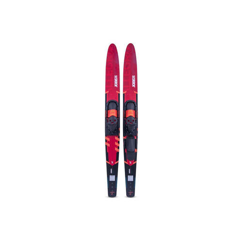 Jobe Allegre 67" Combo Waterskis Red