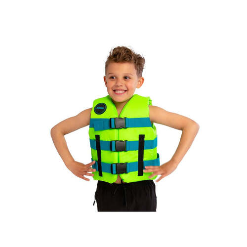 Jobe Nylon Kids Life Jacket Lime Green