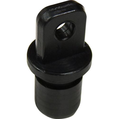 Canopy Tube End Nylon Suit 25mm x 3.0mm Tube Black - Pack Of 10