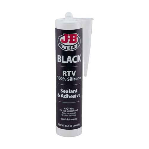 J-B Weld Rtv Black Silicone Cartridge 300ml