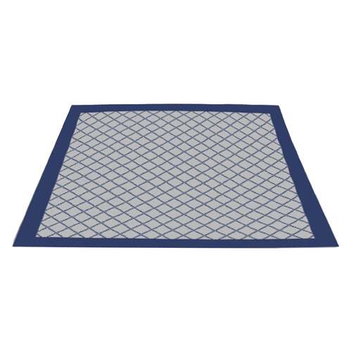 ACM Gazebo Mat 3.0x3.0m Navy/Grey