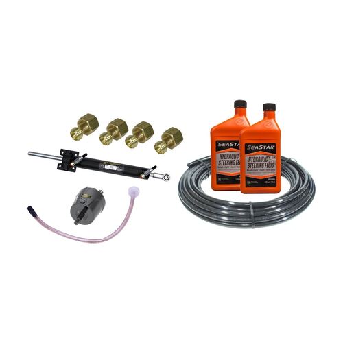 Baystar Inboard Hydraulic Steering Kit - Standard Helm