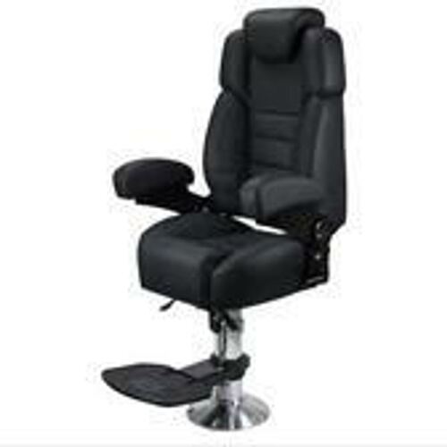 Relaxn Voyager Pilot Seat with Pedestal & Footrest - Black