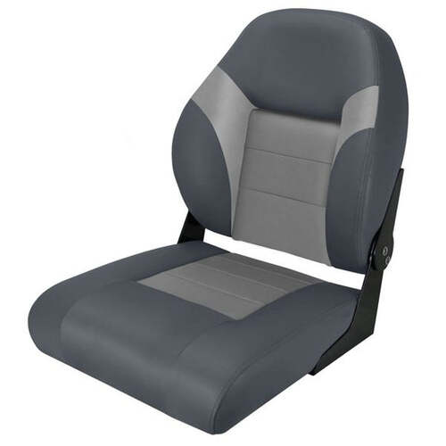 Relaxn Deluxe Fold Down - Anglapro Light Grey/Dark Grey Seat