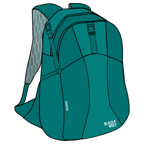 Black Wolf Kalbarri 20L - Quetzal Green