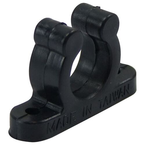 Tube Clip 40mm Plastic Black