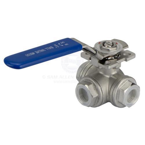 Ball Valve L/Port 1 1/2" 316 S/S