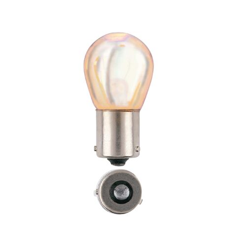 Narva 12V 21W Amber BAU15S Phantom Incandescent Globes (Box Of 10)