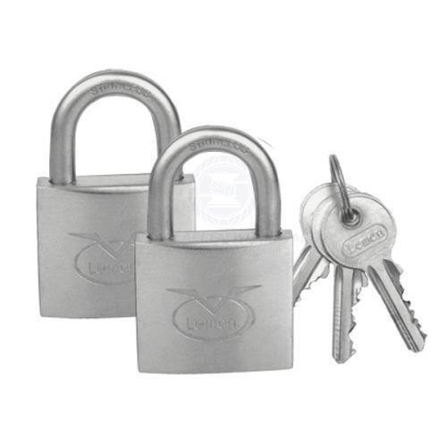 Stainless Steel 2*40mm Padlock Master Keyed Set