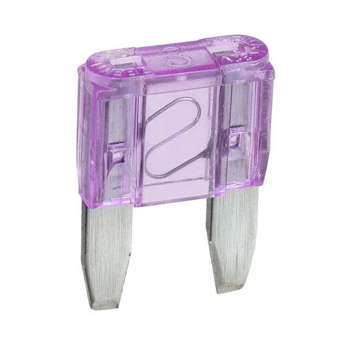 Narva 3 Amp Purple Mini Blade Fuse (Box Of 50)